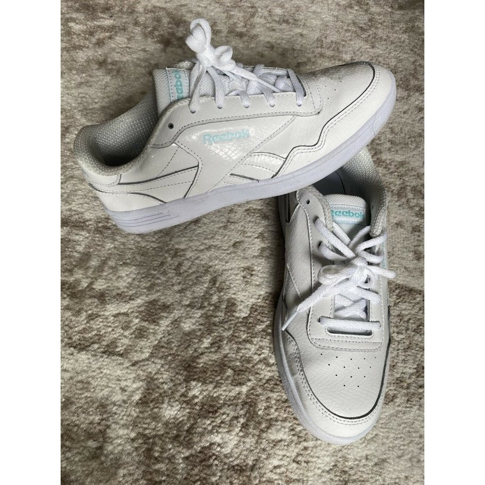 Reebok Club C 85 Vintage Tennis Shoes Leather Sneakers Men’s Sz 8.5 White 1Y3501